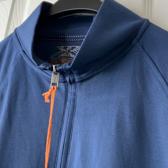 Weatherproof Vintage Men's 1/4 Zip Pullover Long Sleeve 1/4 Zip - UPF 50 Size XL - Picture 9 of 10